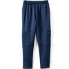 Lands’ End Boys Basic Iron Knee Fleece Jogger(Deep Sea Navy)