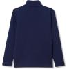 Lands’ End Boys Husky Long Sleeve Knit Full Zip Mock Neck Sweatshirt(Navy)