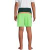 Lands’ End Boys Hydroliner Quick Dry UPF 50 Swim Trunk(Electric Lime)
