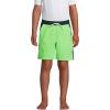 Lands’ End Boys Hydroliner Quick Dry UPF 50 Swim Trunk(Electric Lime)