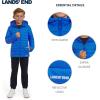 Lands’ End Boys’ Lightweight Packable Insulated Puffer Jacket(Cobalt)