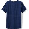 Lands’ End Boys Performance Tee Shirt(Deep Sea Navy Space Dye)
