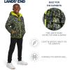 Lands’ End Boys Reversible Faux Sherpa Lined Insulated Puffer Jacket(Evening Primrose)