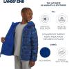 Lands’ End Boys Reversible Faux Sherpa Lined Insulated Puffer Jacket(Space)