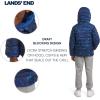 Lands’ End Boys Reversible Faux Sherpa Lined Insulated Puffer Jacket(Space)