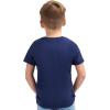 Lands’ End Boys’ Soft Cotton Short Sleeve Graphic T-Shirt(Deep Sea Navy)