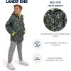 Lands’ End Boys’ Squall Waterproof Fleece Lined Insulated Jacket(Olive Camouflage)