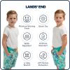 Lands’ End Boys’ Swimwear UPF 50 Comfort Liner Swim Trunks (S-XL)(Aruba Blue)