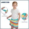 Lands’ End Boys’ Swimwear UPF 50 Comfort Liner Swim Trunks (S-XL)(Ivory)