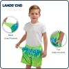 Lands’ End Boys’ Swimwear UPF 50 Comfort Liner Swim Trunks (S-XL)(Neon Green)