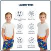 Lands’ End Boys’ Swimwear UPF 50 Comfort Liner Swim Trunks (S-XL)(Neon Orange)