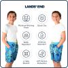 Lands’ End Boys’ Swimwear UPF 50 Comfort Liner Swim Trunks (S-XL)(Turqouise)
