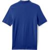 Lands’ End Essentials Men’s Long Sleeve All Day Comfort Polo Shirt – 100% Cotton Won’t Shrink Pill Fade(Cobalt)