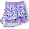 Lands’ End Girls Athletic Active Skort(Lilac Multi Tie Dye)