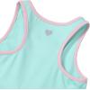 Lands’ End Girls Athletic Active Tank Top Dress(Aruba Blue)
