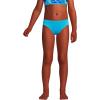 Lands’ End Girls Swim Bikini Bottoms(Turquoise)