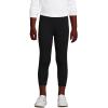 Lands’ End Girls Tough Cotton Capri Leggings(Black)