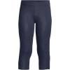 Lands’ End Girls Tough Cotton Capri Leggings(Classic Navy)