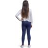 Lands’ End Girls Tough Cotton Novelty Leggings(Classic Navy)