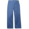 Lands’ End Girls Woven Pull On Utility Cargo Pants(Gray Blue)