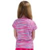 Lands’ End Kids Boys and Girls Swimwear UPF 50 Short Sleeve Rash Guard Shirt (XXS-XL)(Neon Purple 1)