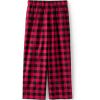 Lands’ End Kids Flannel Pajama Pants(Red Buffalo Plaid)