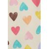 Lands’ End Kids Flannel Pajama Pants(Watercolor Multi Hearts)