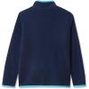 Lands’ End Kids Fleece Full Zip Jacket(Navy/Bright Blue)