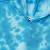 Lands’ End Kids Fleece Pullover Hoodie(Blue Tie Dye)