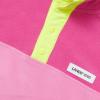 Lands’ End Kids Fleece Quarter Zip(Rose Violet/Pink/Yellow)