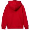 Lands’ End Kids High Pile Lined Zip Hoodie(Apple Red Bufflao Check)