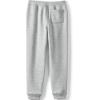 Lands’ End Kids Iron Knee Fleece Jogger Sweatpants(Gray Heather)