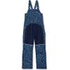 Lands’ End Kids Iron Knee Insulated Winter Snow Bibs(Blue Neon Sprinkles)