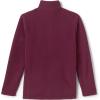 Lands’ End Kids Mid-weight Fleece Jacket(Burgundy)