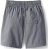 Lands’ End Kids Pull On Chambray Elastic Waist Shorts(Cadet Gray)
