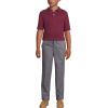 Lands’ End Kids School Uniform Polo – 100% Cotton Comfort That Lasts All Year, Easy-Care, Short Sleeve(Burgundy)