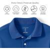 Lands’ End Kids School Uniform Polo – 100% Cotton Comfort That Lasts All Year, Easy-Care, Short Sleeve(Cobalt)