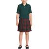 Lands’ End Kids School Uniform Polo – 100% Cotton Comfort That Lasts All Year, Easy-Care, Short Sleeve(Evergreen)
