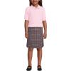 Lands’ End Kids School Uniform Polo – 100% Cotton Comfort That Lasts All Year, Easy-Care, Short Sleeve(Ice Pink)