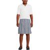 Lands’ End Kids School Uniform Polo – 100% Cotton Comfort That Lasts All Year, Easy-Care, Short Sleeve(White)