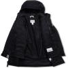 Lands’ End Kids Squall Waterproof Insulated 3 in 1 Parka(Black)