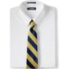 Lands’ End Kids Stripe To Be Tied Tie(Classic Navy/Gold Stripe)
