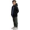 Lands’ End Kids ThermoPlume Packable Hooded Jacket(Black)