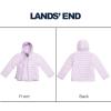 Lands’ End Kids ThermoPlume Packable Hooded Jacket(Lavender)