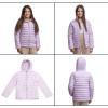 Lands’ End Kids ThermoPlume Packable Hooded Jacket(Lavender)