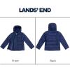 Lands’ End Kids ThermoPlume Packable Hooded Jacket(Navy)