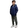 Lands’ End Kids ThermoPlume Packable Hooded Jacket(Navy)