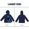 Lands’ End Kids Ultra Soft Sherpa Full Zip Hoodie Sweatshirt (XS-L)(Deep Sea Navy)