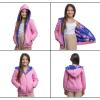 Lands’ End Kids Ultra Soft Sherpa Full Zip Hoodie Sweatshirt (XS-L)(Whisper Pink)