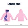 Lands’ End Kids Ultra Soft Sherpa Full Zip Hoodie Sweatshirt (XS-L)(Whisper Pink)